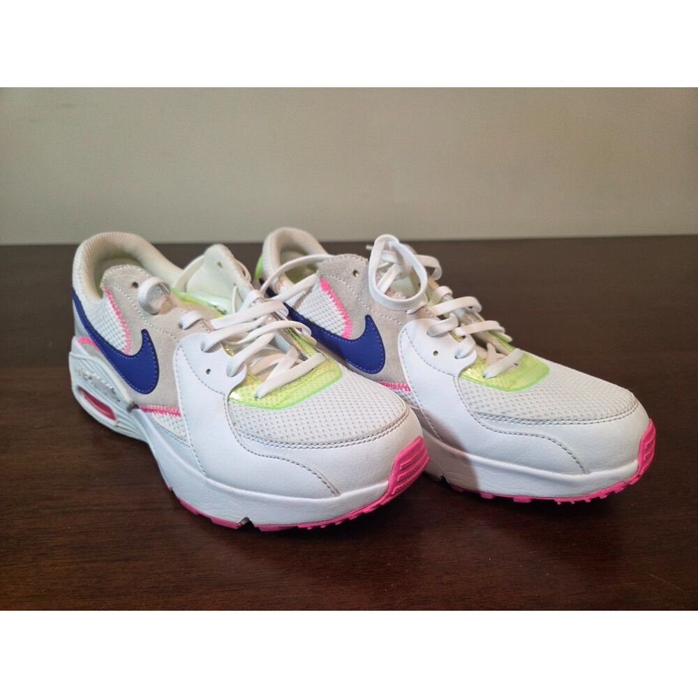 Size 8.5 - Nike Air Max Excee White Pink Indigo W - Picture 2 of 8